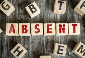 Absent police witness gets a great Fairfax deal- Image of word absent