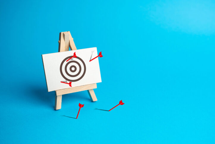 Attempts are not mere preparation says Fairfax criminal lawyer- Bullseye image