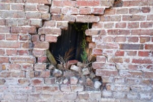 Breakthrough negotiations- Fairfax criminal lawyer tells you how- Image of breakthrough wall