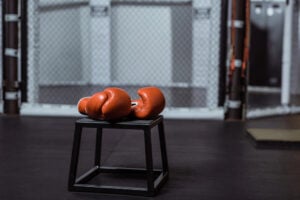 Complacency must not be part of your defense- Fairfax criminal lawyer- Boxing glove image