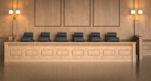 Disclosure of sentencing range is not a Virginia jury right- Jury box image