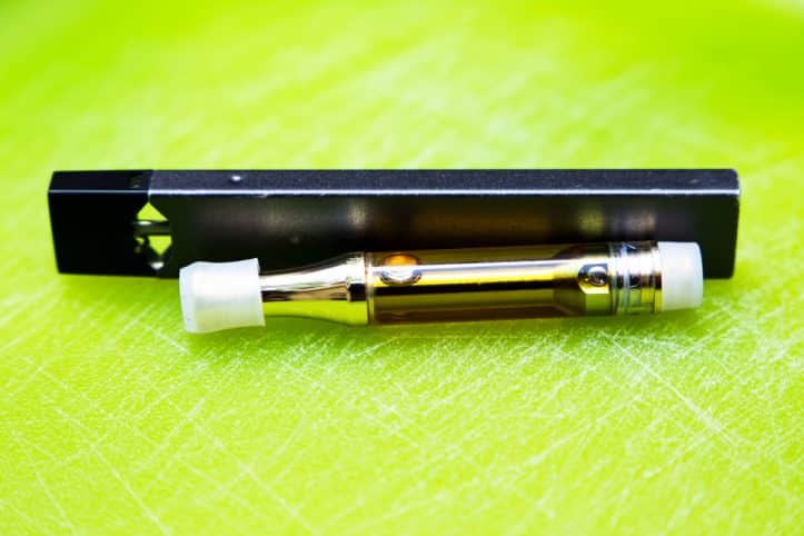 Drug possession defense - Image of a vape pen