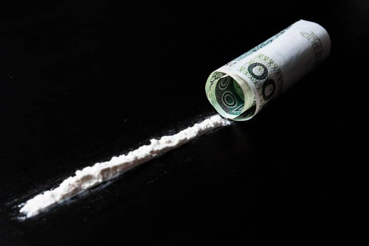 Drug dealing defense- Photo of cocaine