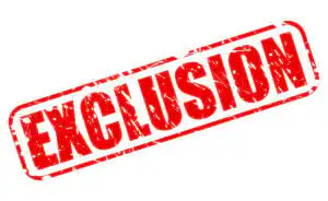 Exclusion is the remedy for Miranda rights failure- Word image