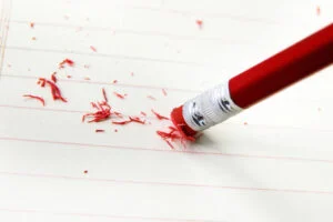 Expunging DUI edited to improper- Fairfax criminal lawyer speaks- Eraser image