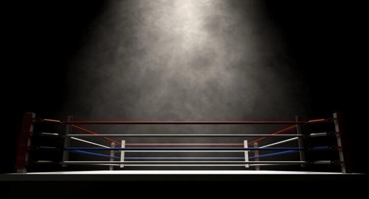 Fairfax ACAs mean business, says Fairfax criminal lawyer- Boxing ring image