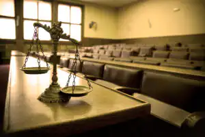 Courthouse ways addressed by Fairfax DUI lawyer - Courtroom image
