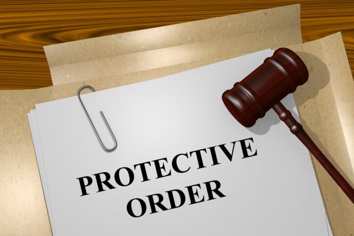 Protective order violations with injury- Fairfax criminal lawyer comments- Photo of protective order