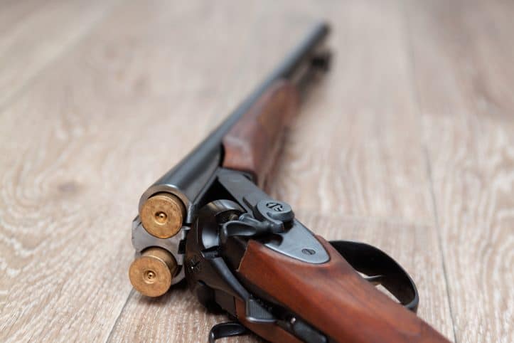 Fairfax juror misconduct - Image of shotgun
