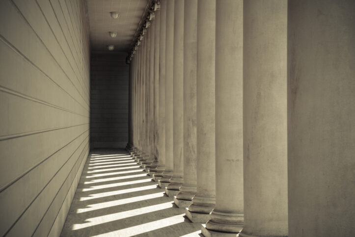 Fairfax preliminary hearings- VA Criminal lawyer comments- Image of courthouse corridor