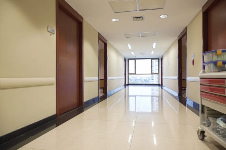 Hospital blood draws- Virginia's unconstitutional statute for DUI- Image of hospital interior