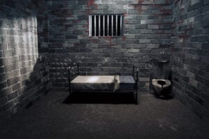 Jail avoidance- Fairfax criminal defense lawyer's goal- Detention center cell image