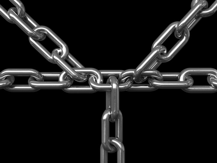 LEO seizure of your assets & info- Fairfax criminal lawyer warns- Image of chained item