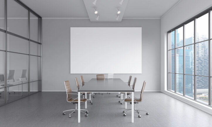 Plea negotiations that work- Fairfax criminal lawyer illustrates- Image of negotiating room