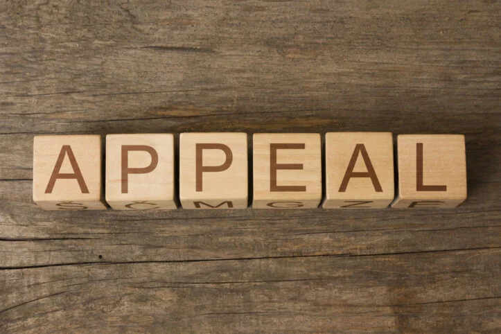 Virginia DUI appeals- Rely on trials instead- Image of appeal spelling