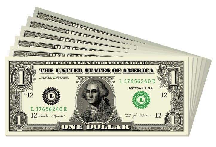 Virginia drug dismissal- Image of currency