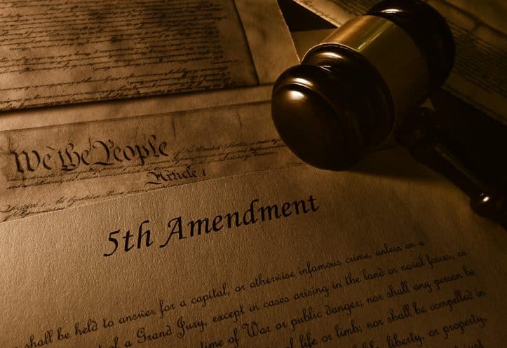 Virginia Miranda Loopholes- Image of Fifth Amendment