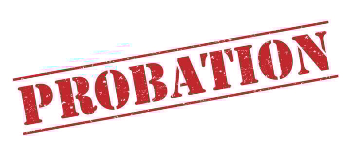 Virginia probation agents- Fairfax criminal lawyer says beware- Image of word probation