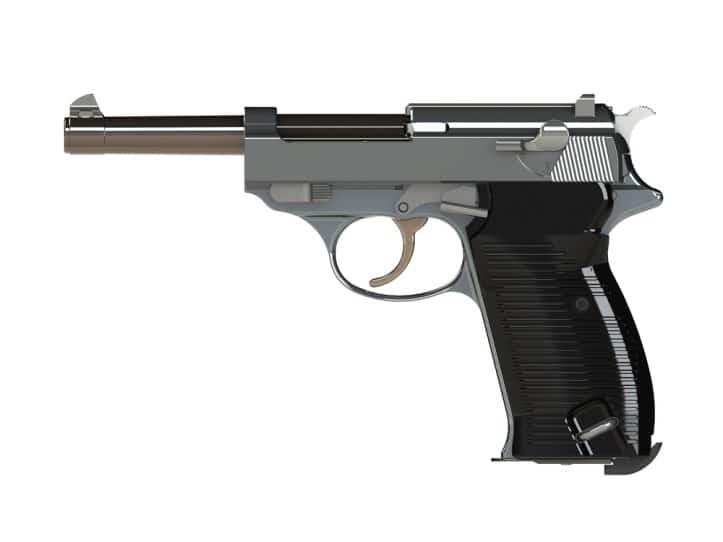 Virginia convictions- Image of pistol