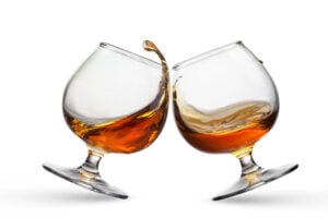 Winnable is your DUI case, says Fairfax criminal lawyer- Photo of brandy glasses