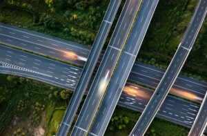 Attack (verbally in court) Virginia DUI police stops- Image of interchange