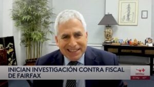 Fairfax immigrants in criminal court - Unwise DOJ probe - Image from TV interview
