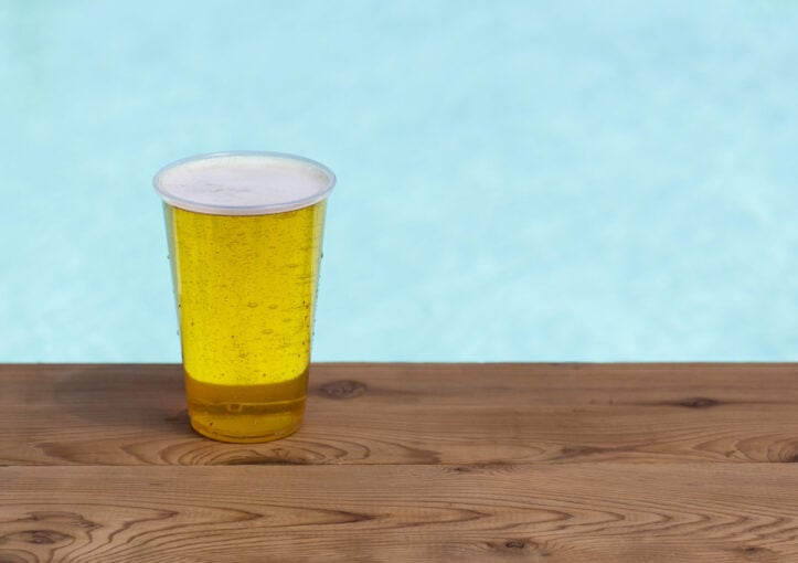 Police searches for more contraband- Fairfax criminal lawyer comments- Image of beer in plastic cup